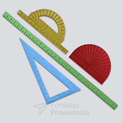 Zestaw przyborów geometrycznych